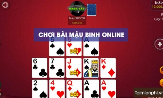 Hướng dẫn cách chơi mậu binh hay nhất tại Top1gamebai